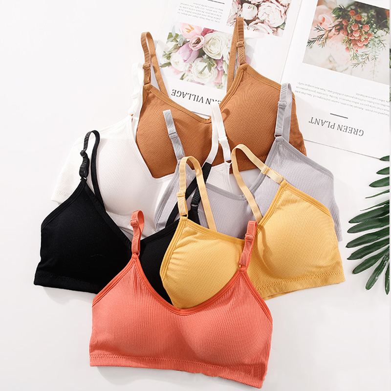 T Shirt Bra Seamless - Bra Tanpa Kawat Musim Panas Wanita,