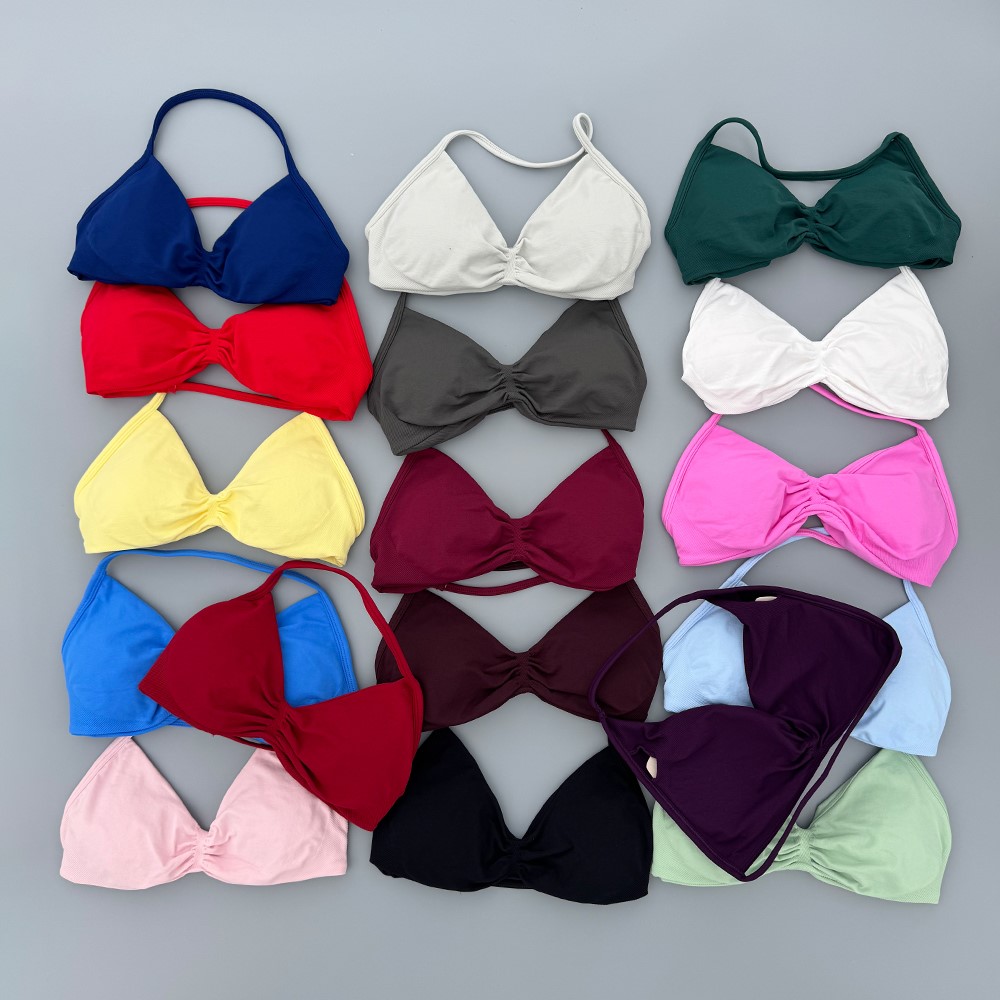 Sports Bra Racerback - Bra Olahraga Wanita dengan Tali Tipis,