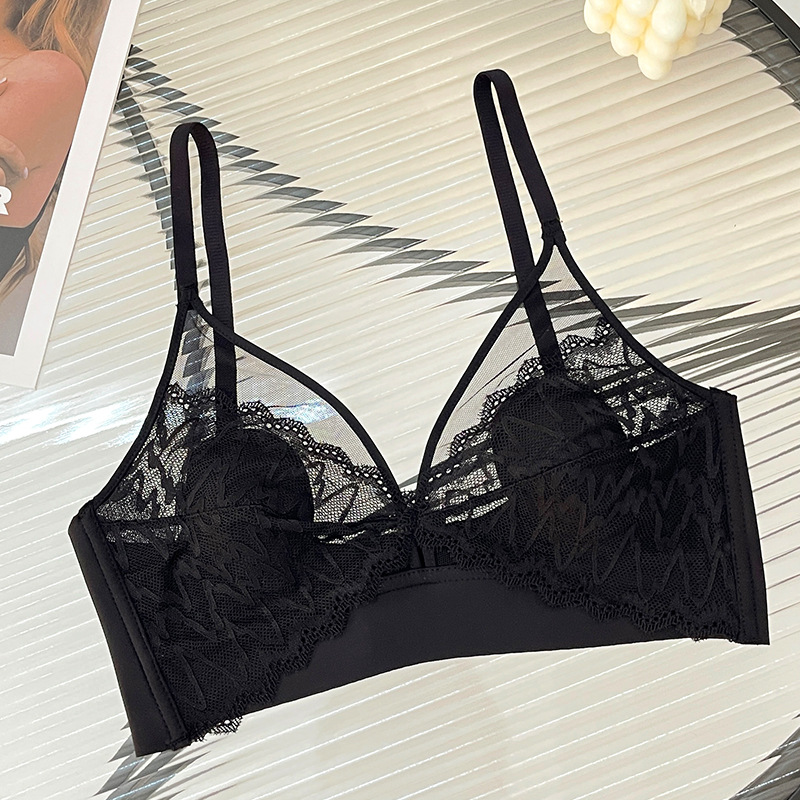 T Shirt Bra Seamless - Atasan Crop Top Renda Seksi, Camisole