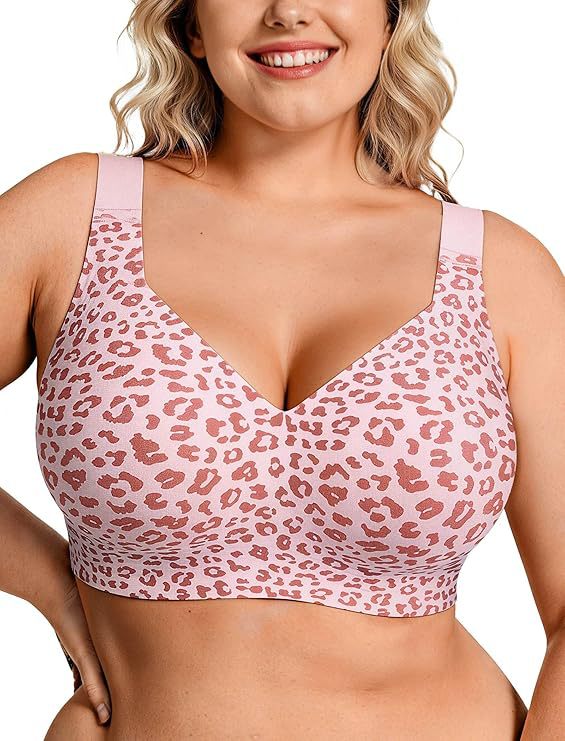 Plunge Bra Push Up - Bra Jelly Tanpa Kawat Ukuran Besar