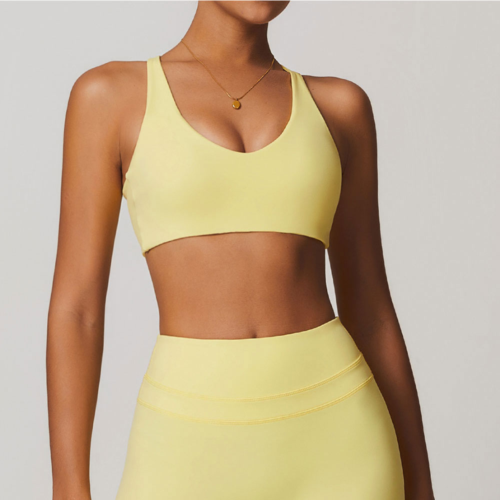 Sports Bra Racerback - JUREN Bra olahraga wanita Bra kebugaran