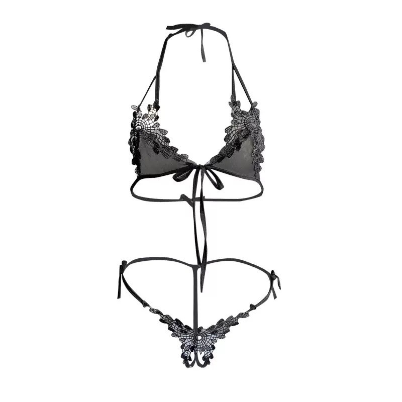 Pakaian Dalam Wanita Seksi dan - Lace Bralette Set ulasan dan harga