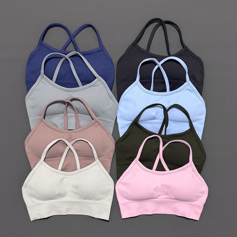 Bra Olahraga Tanpa Tali Belaka - Sports Bra Racerback ulasan dan harga