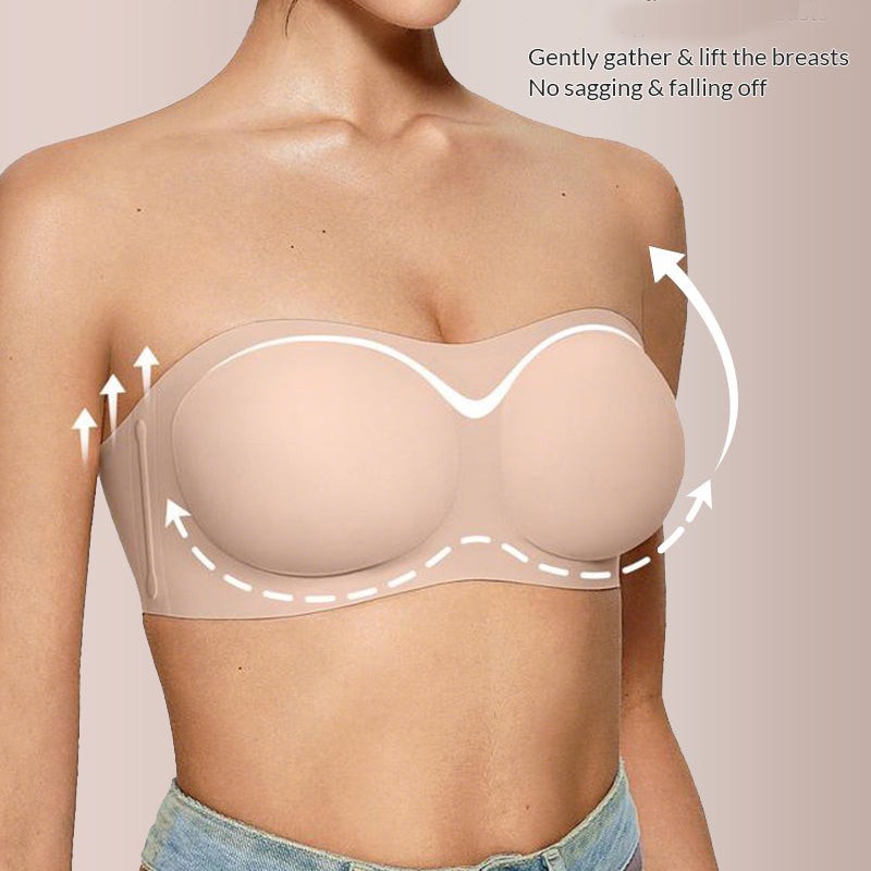 Bra Tanpa Tali Wanita dengan P - Minimizer Bra Women ulasan dan harga