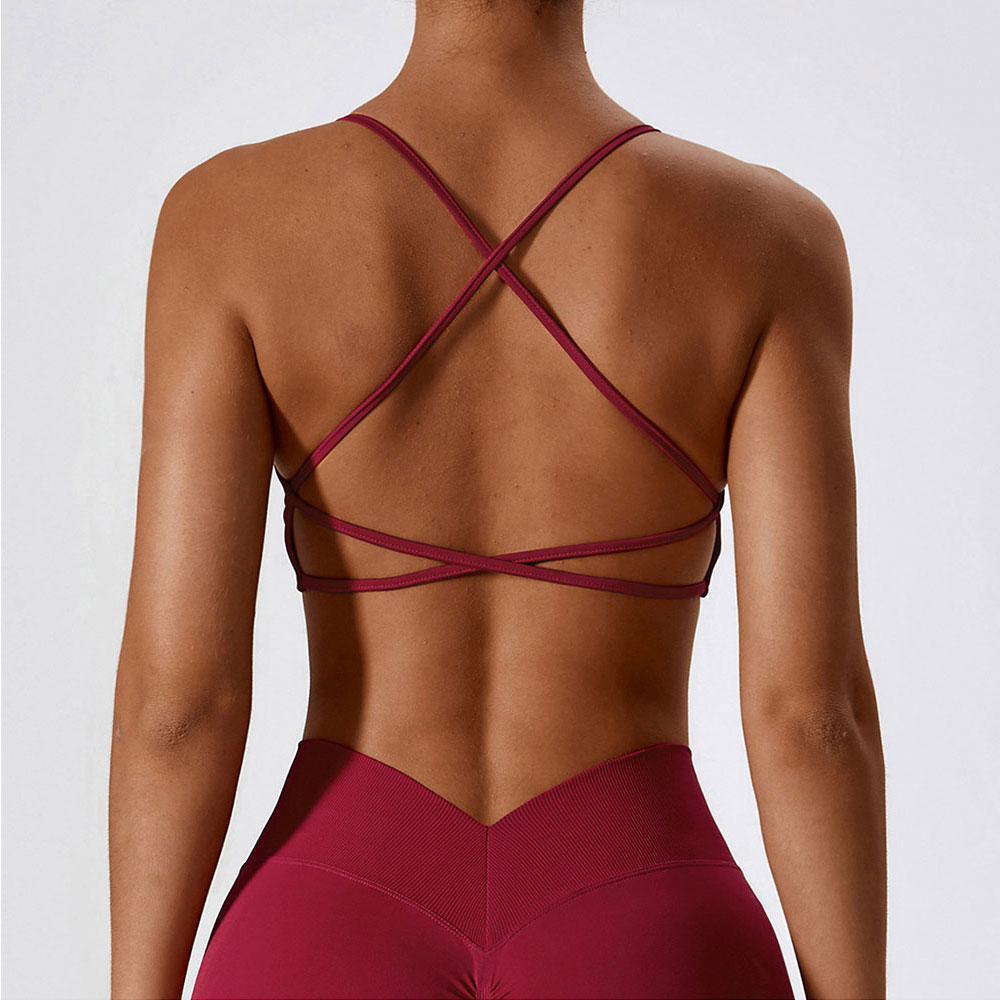 Bra olahraga wanita, Bra Crop  - Sports Bra Racerback ulasan dan harga